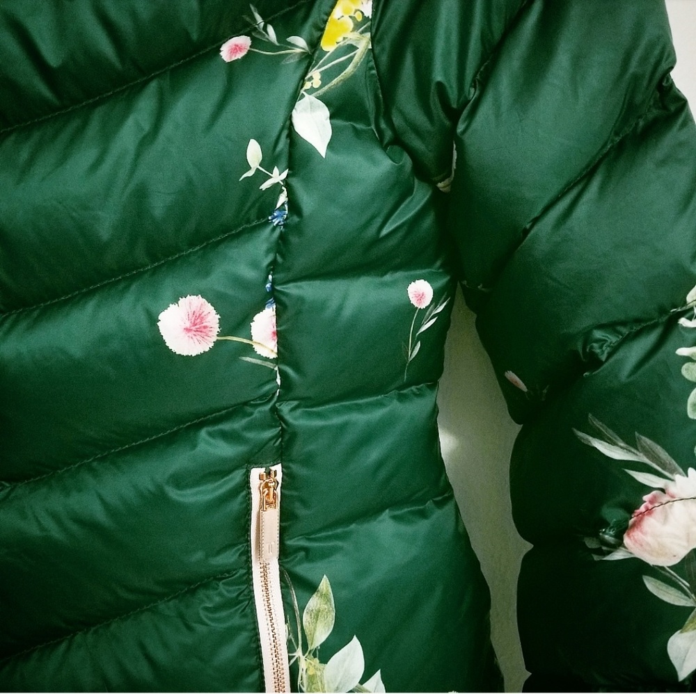 🍒NWT🍒 TED BAKER DOWN PUFFER JACKET - Picture 7 of 8